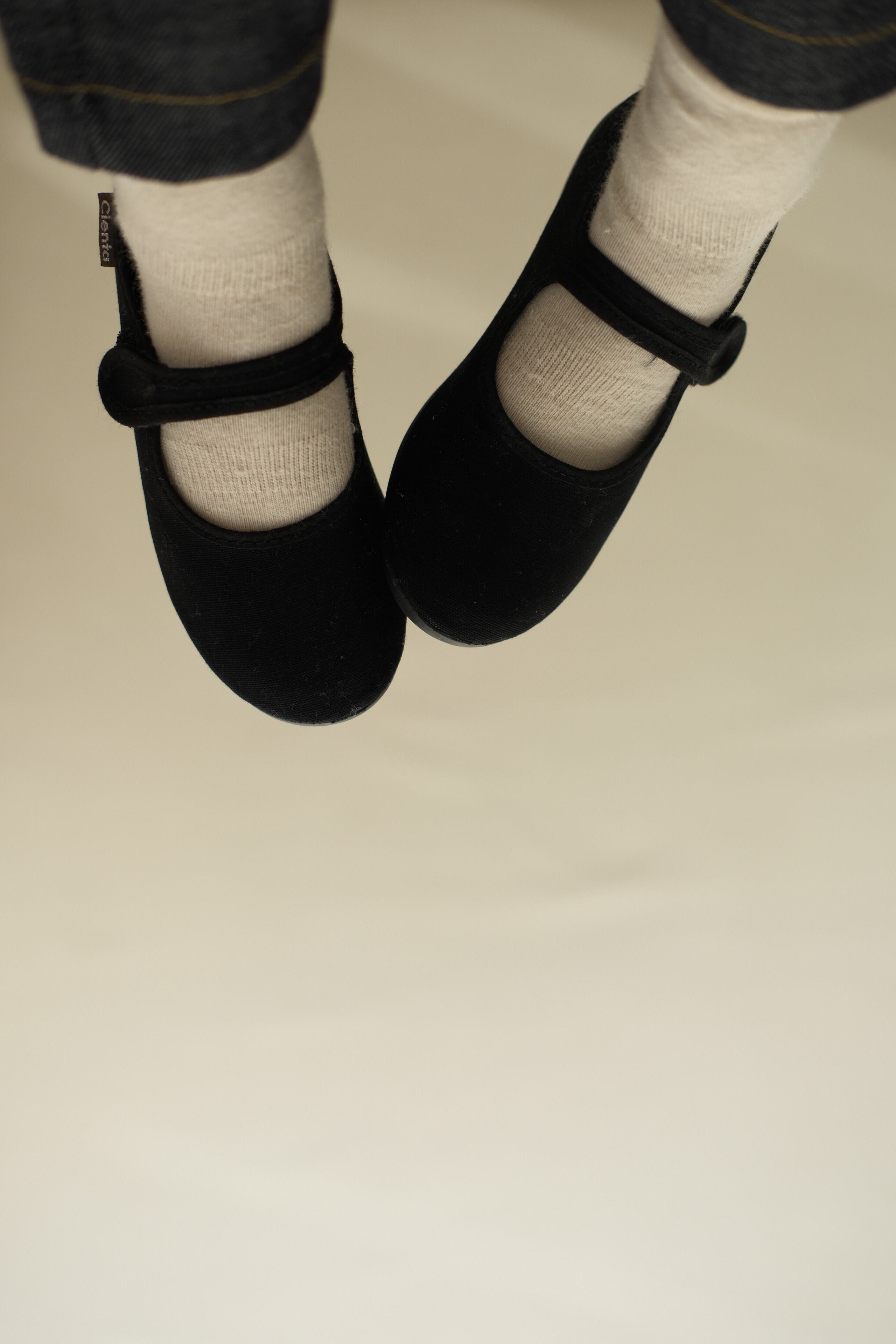 【即納/送料無料】cienta / Formal strap / Negro(Black)