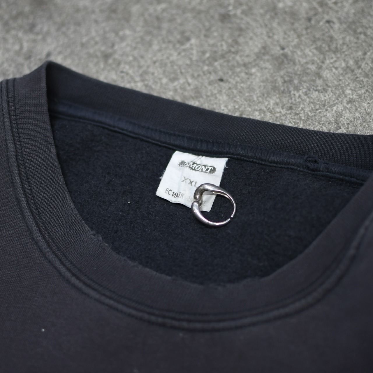 fox print fade peinted sweat