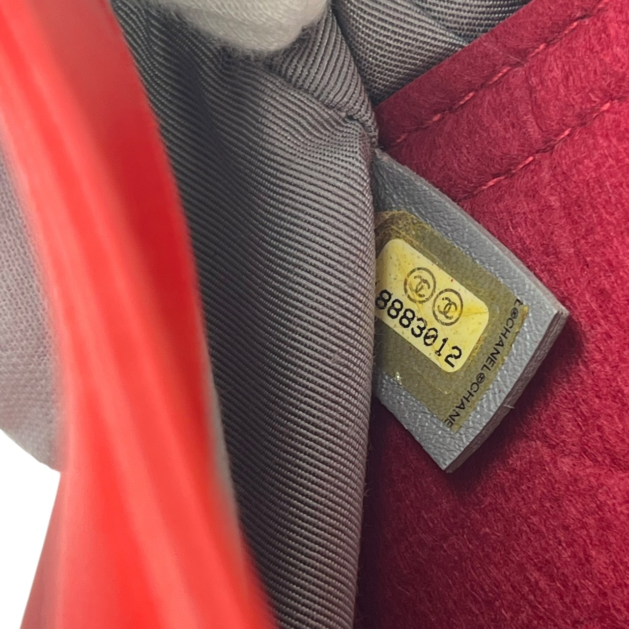 【最終処分SALE】CHANEL シャネル ワイルドステッチ ボーイシャネル レザー ショルダーバッグ レッド A-8201