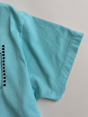 Postage stamp tee