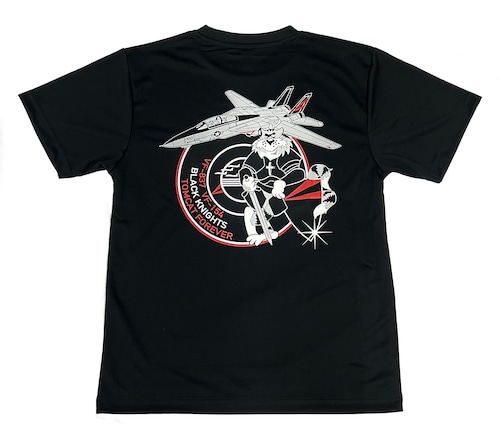 米軍グッズ Tシャツ アメリカ海兵隊 U.S. MARINE CORPS  BLACK KNIGHTS VF-154「燦吉 さんきち SANKICHI」