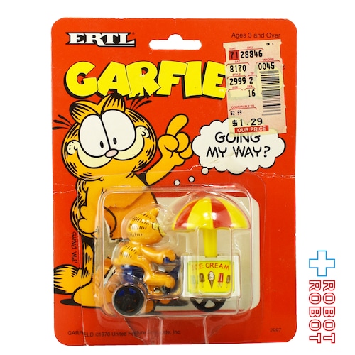 ※ブリスターはがれ:ERTL ガーフィールド GOING MY WAY? ダイキャストカー 1990