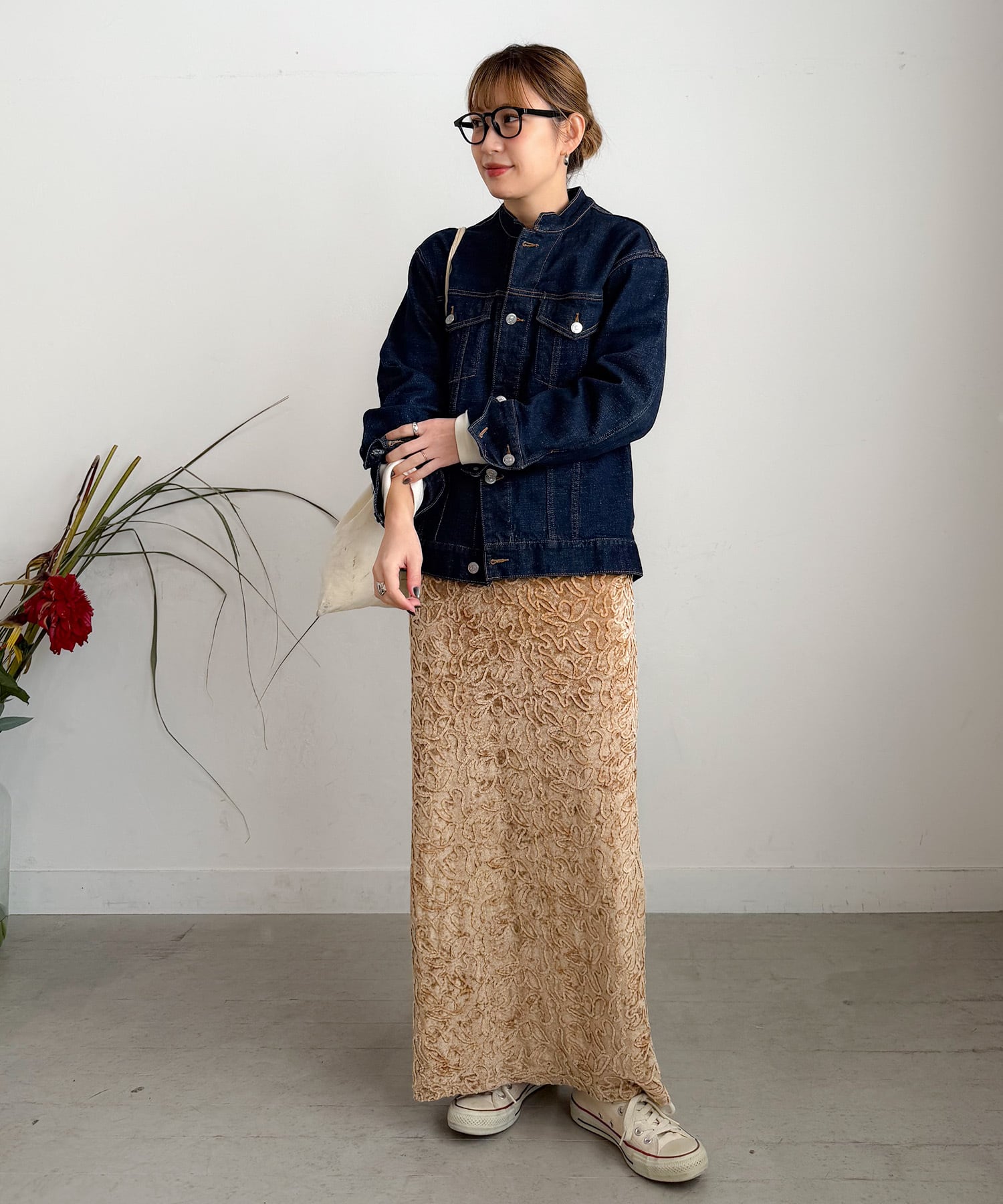 NEW ベロアタイトスカート | PICHI