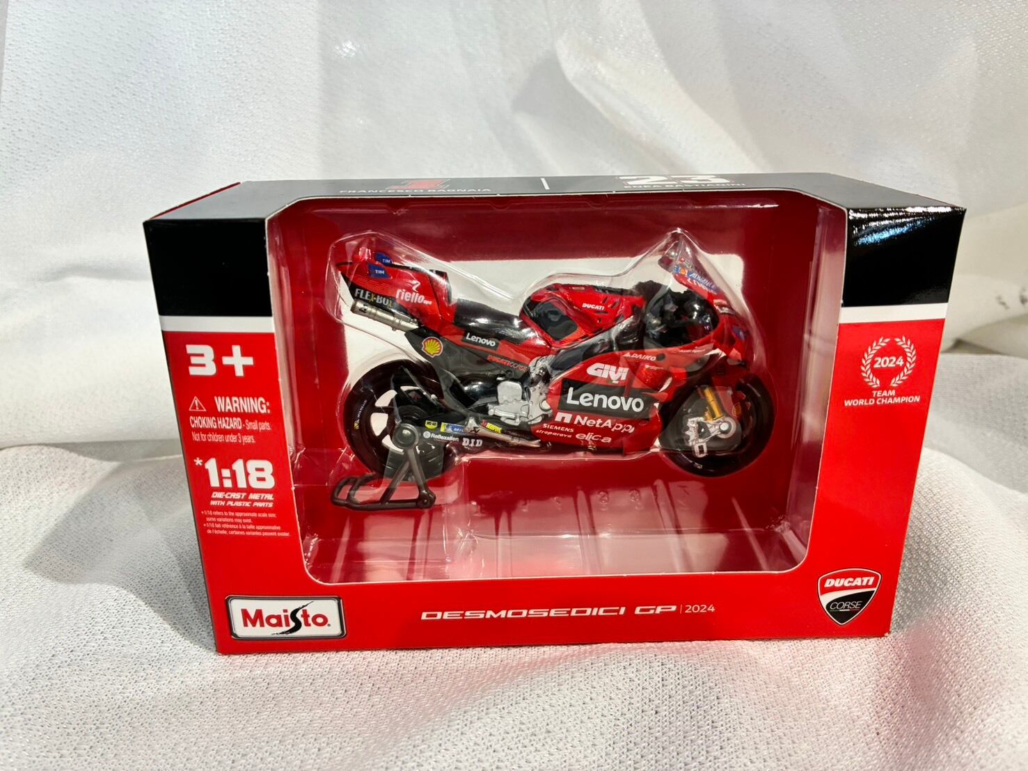 Moto GP24 Bagnaia(フィギア)
