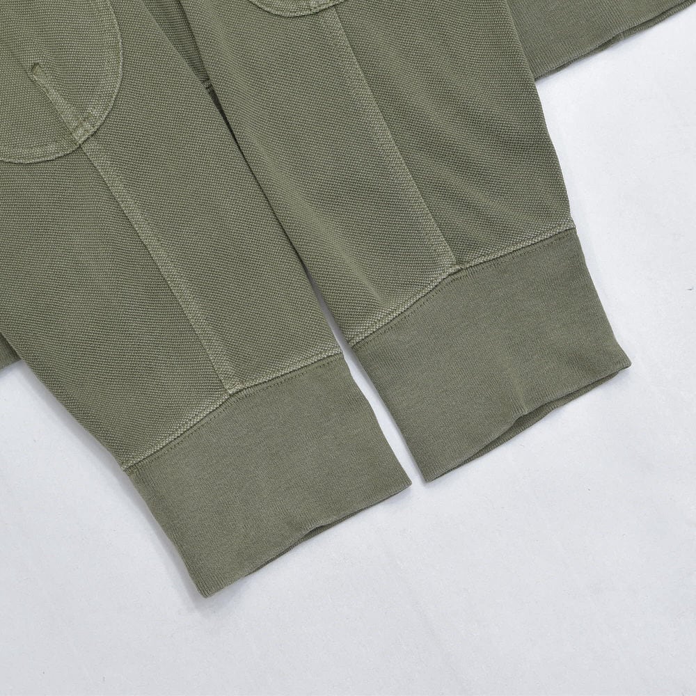 90s Polo by Ralph Lauren ラルフローレン 鹿の子編み ハーフボタン