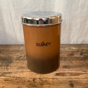 茶色のシュガー缶