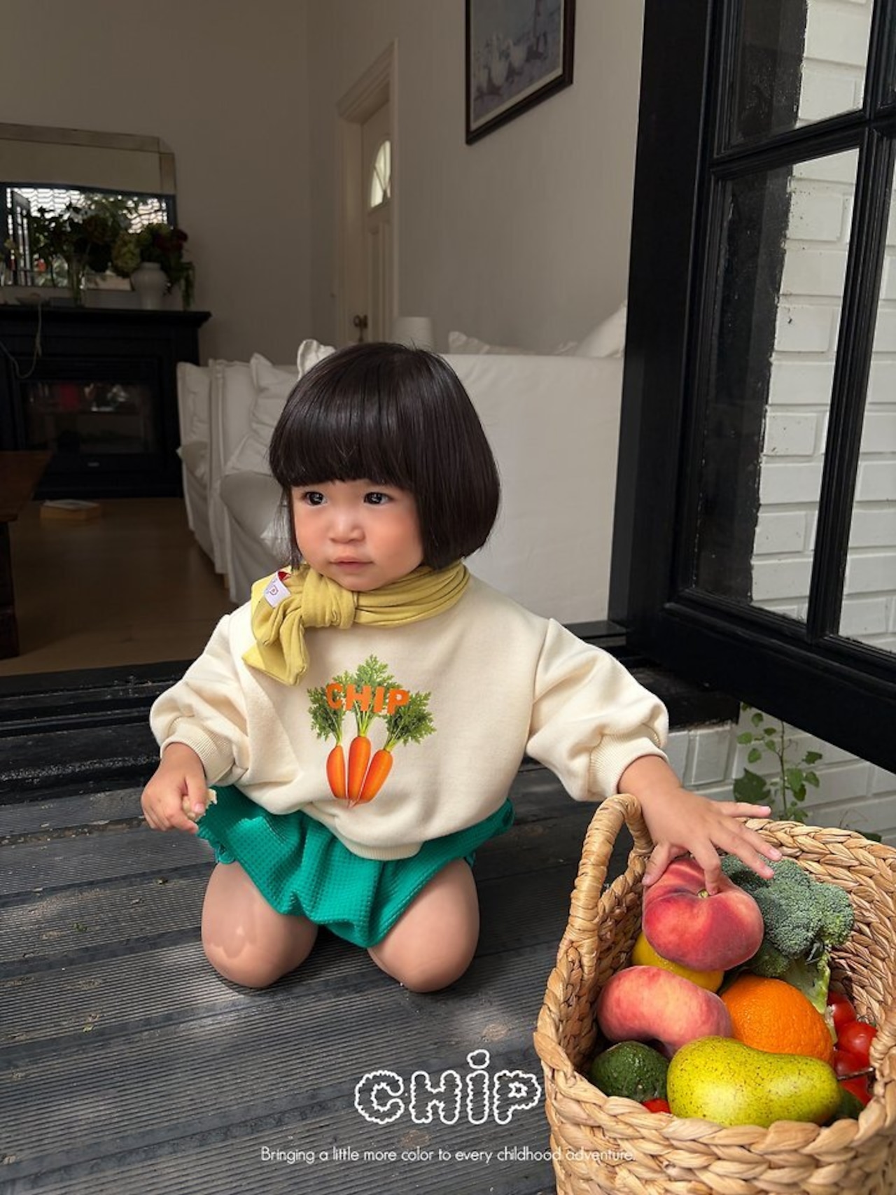 韓国子供服 / CHIP / 26Autumn / CHIPスウェット / 秋服 *1~4*