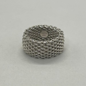 ティファニー TIFFANY サマセットリング 10号 メッシュ SV925