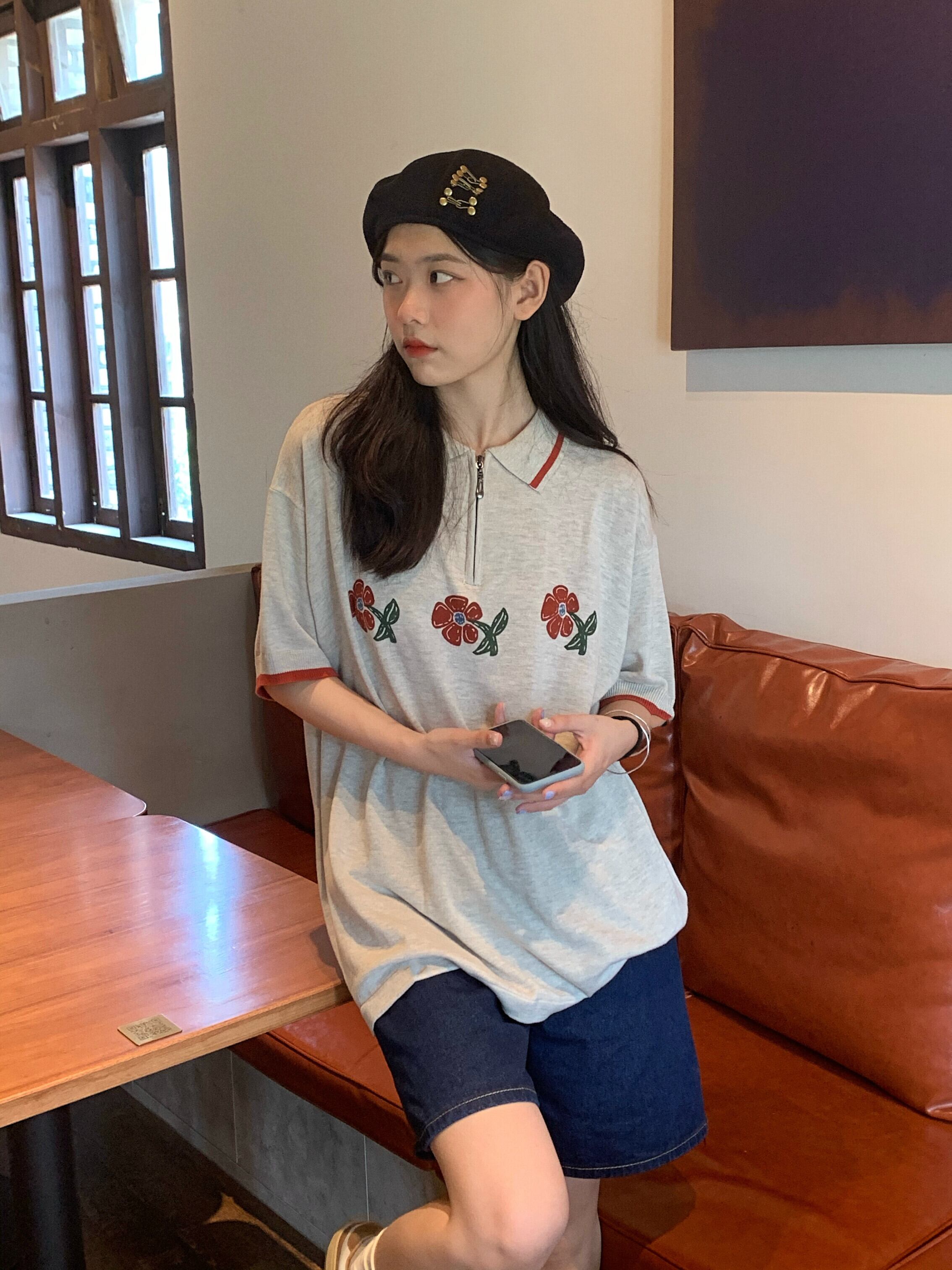 スタイルルーズトップス サマーセーター コート 夏物 モンロー52249521892