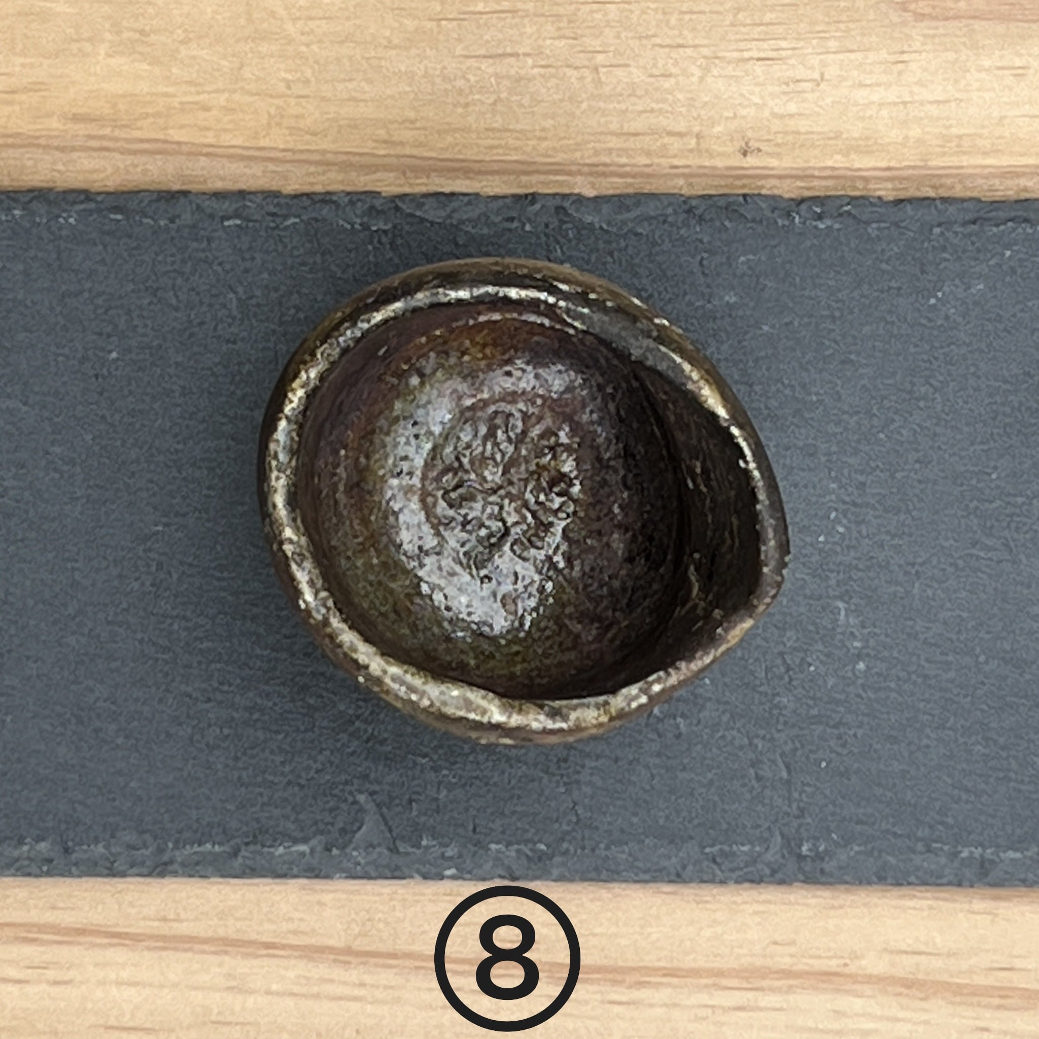 出来良　西端大備丹波焼　ぐい呑2客　共箱　東Y8-0113☆2F 未使用 丹波焼 末晴窯 『 西端正 』 赤土部 湯呑み 箱付き 丹波 西端