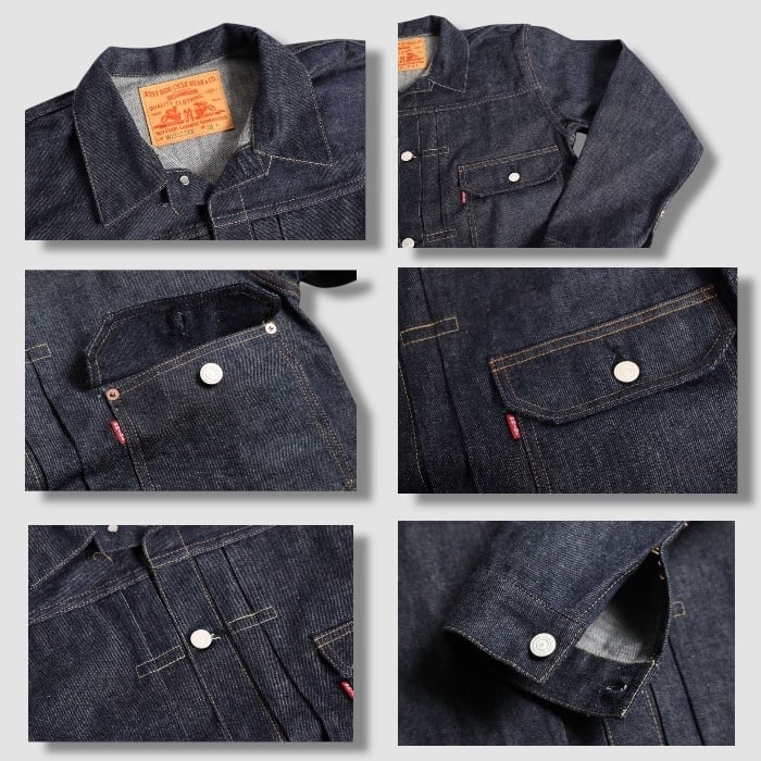 デニムジャケット メンズジャケット ブルー WESTRIDE【ウエストライド