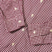 Ralph Lauren ラルフローレン SLIM FIT チェック BD ボタンダウン オックスフォード 長袖シャツ L/レッド系 メンズ