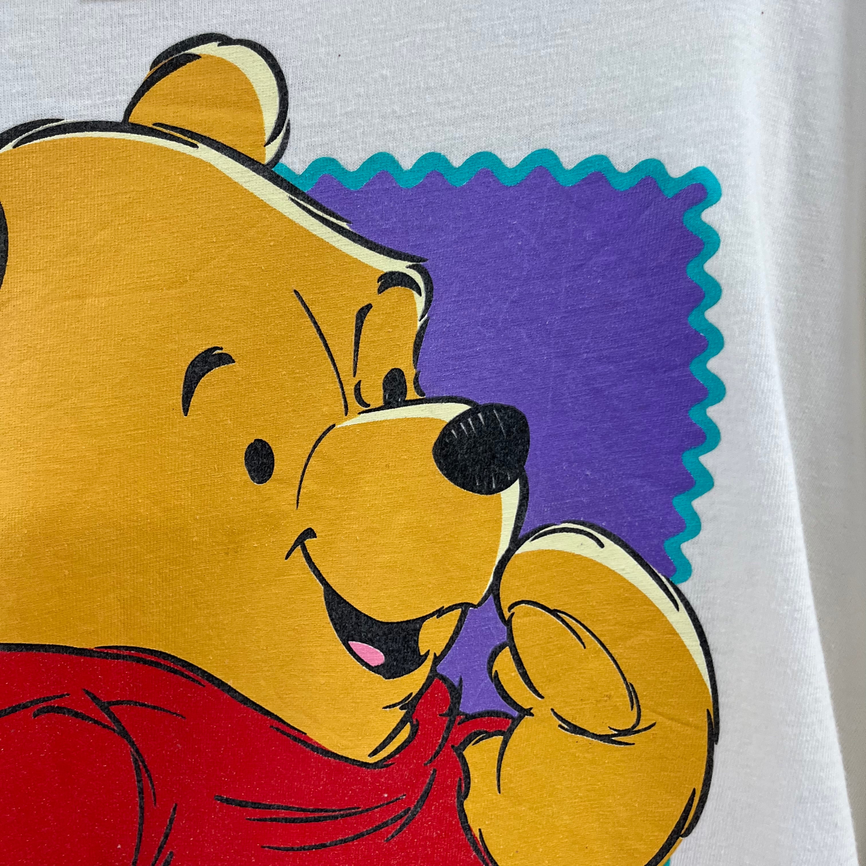 ディズニー クマのプーさん キャラクターデザイン 半袖T プリント XL