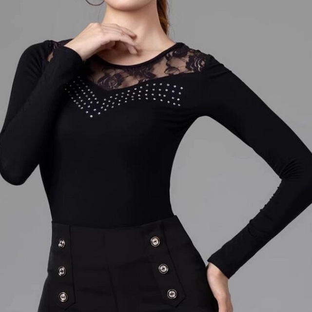 レースストーン・エレガントダンストップス ds0944