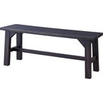 ローランド ベンチ 天然木 マホガニー ラッカー塗装