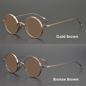 Titanium Sunglasses -round- / チタン サングラス -ラウンド-