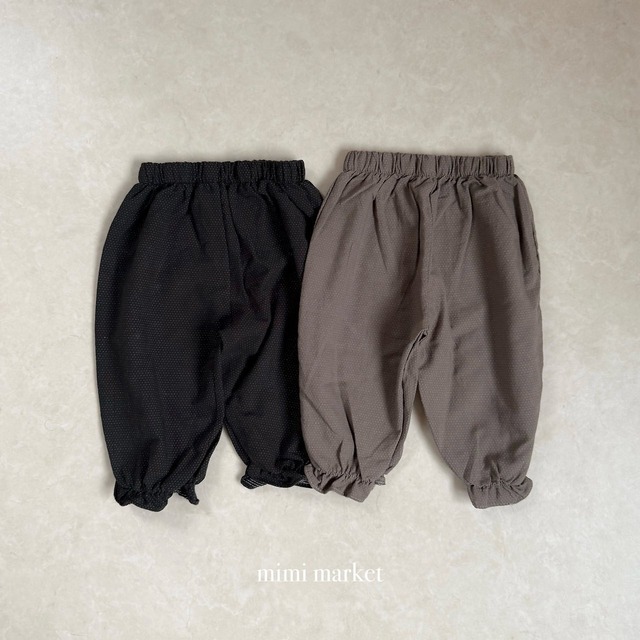 【予約/おまとめ割】mimi market / momo frill pants