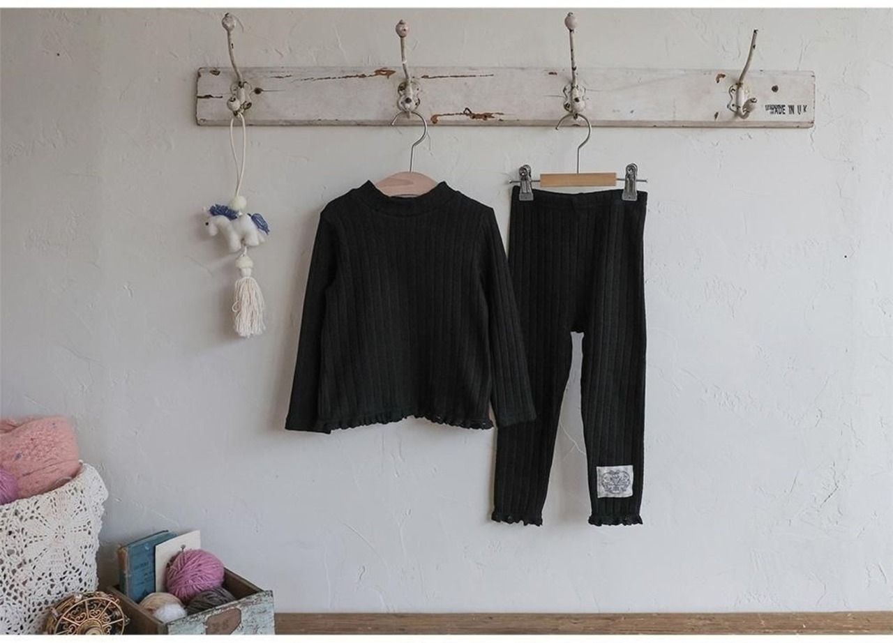 韓国子供服 / 26winter / puella FLO / オートT / キッズ / 冬服 *90~140*