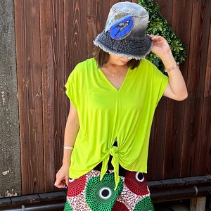 アフリカンデニムハット