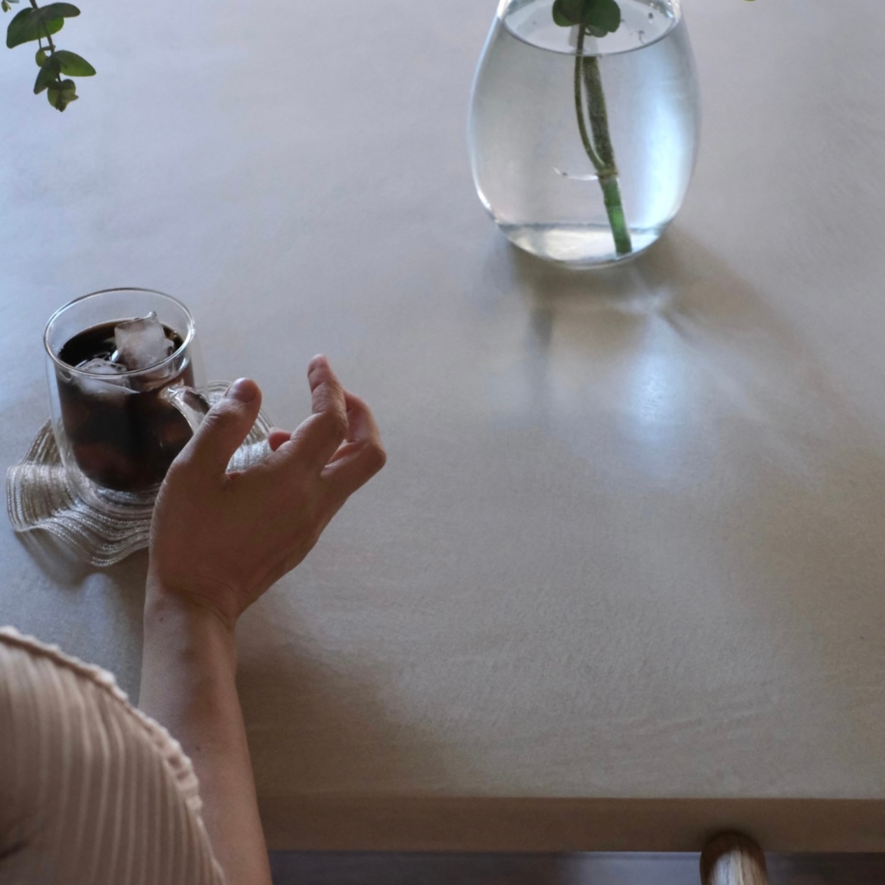 【専用】ダイニングテーブル/Half Oval