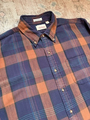 80~90s / USA製 / NORMAN Shirtsmaker / flannel / REMAKE