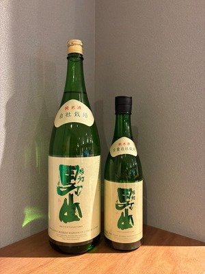 根知男山　純米酒　1800ml