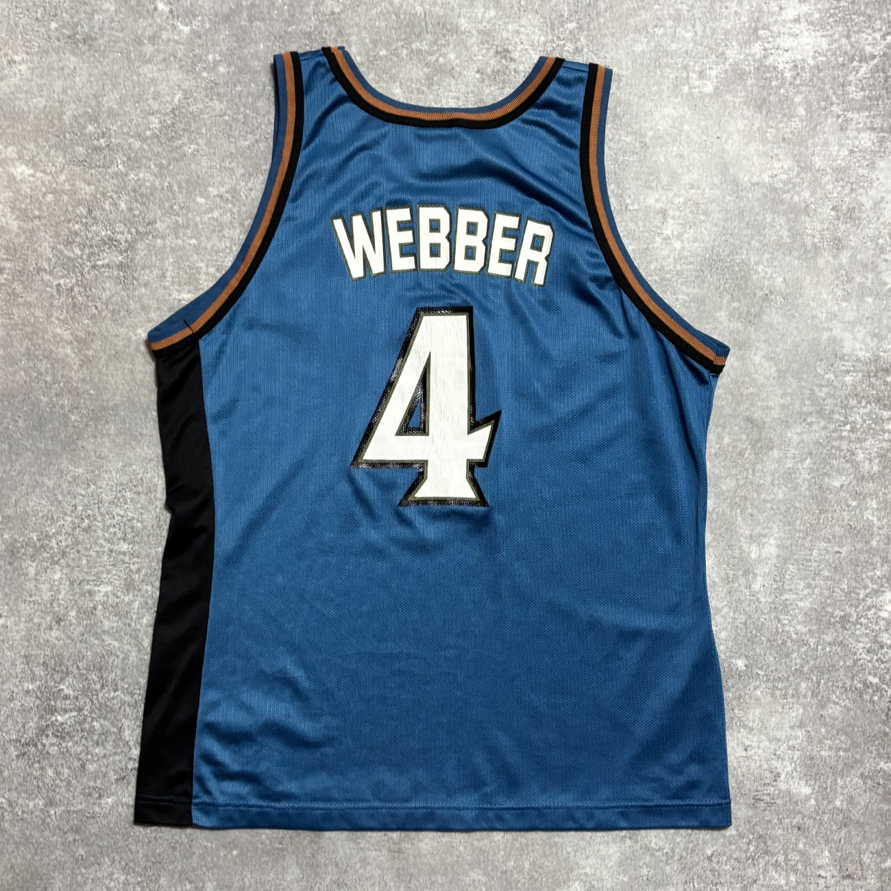 Chris Webber 【Washington Wizards】 Jersey. Champion | am3:41