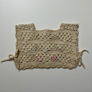 ＜BEBE ORGANIC＞Anais Crochet Vest クロシェ ベスト