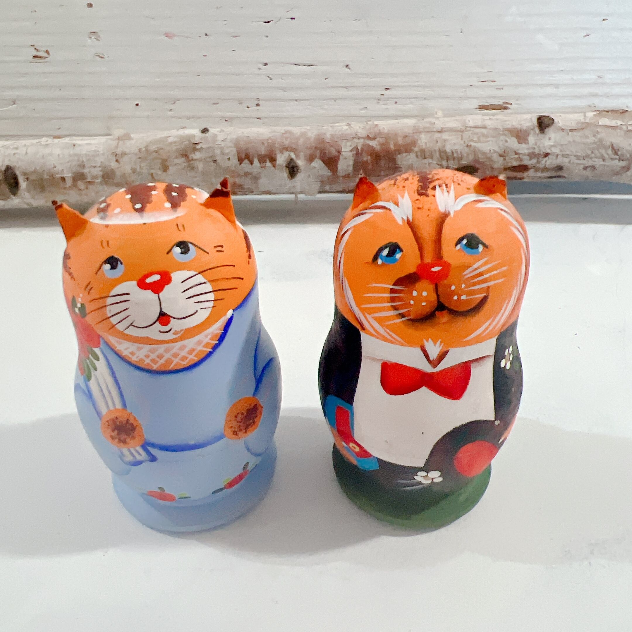 ロシア マトリョーシカ 猫 タチアナ・ドゥビニッチ