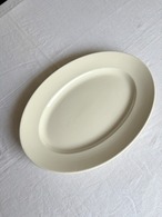 オーバルプレート　大皿　白無地　サルグミンヌ　ディナー　ケーキ　サラダ　12twef13