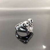 RHYTHMIC HORSESHOE RING with DIAMOND / リズミックホースシューダイヤモンドリング