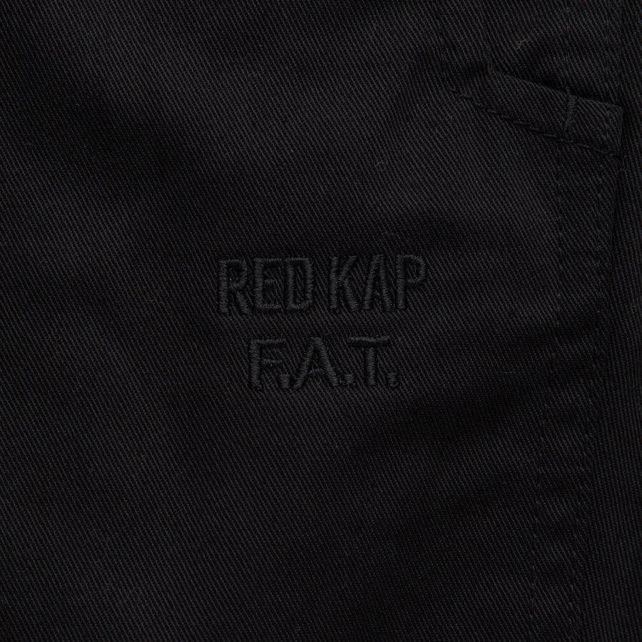 FAT RED KAPコラボ 24ss BIGKAP ブラック TITCH CLINK｜F.A.T. × RED KAP 