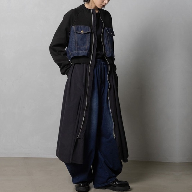 【MARECHAL TERRE】2way Zip-up Dress