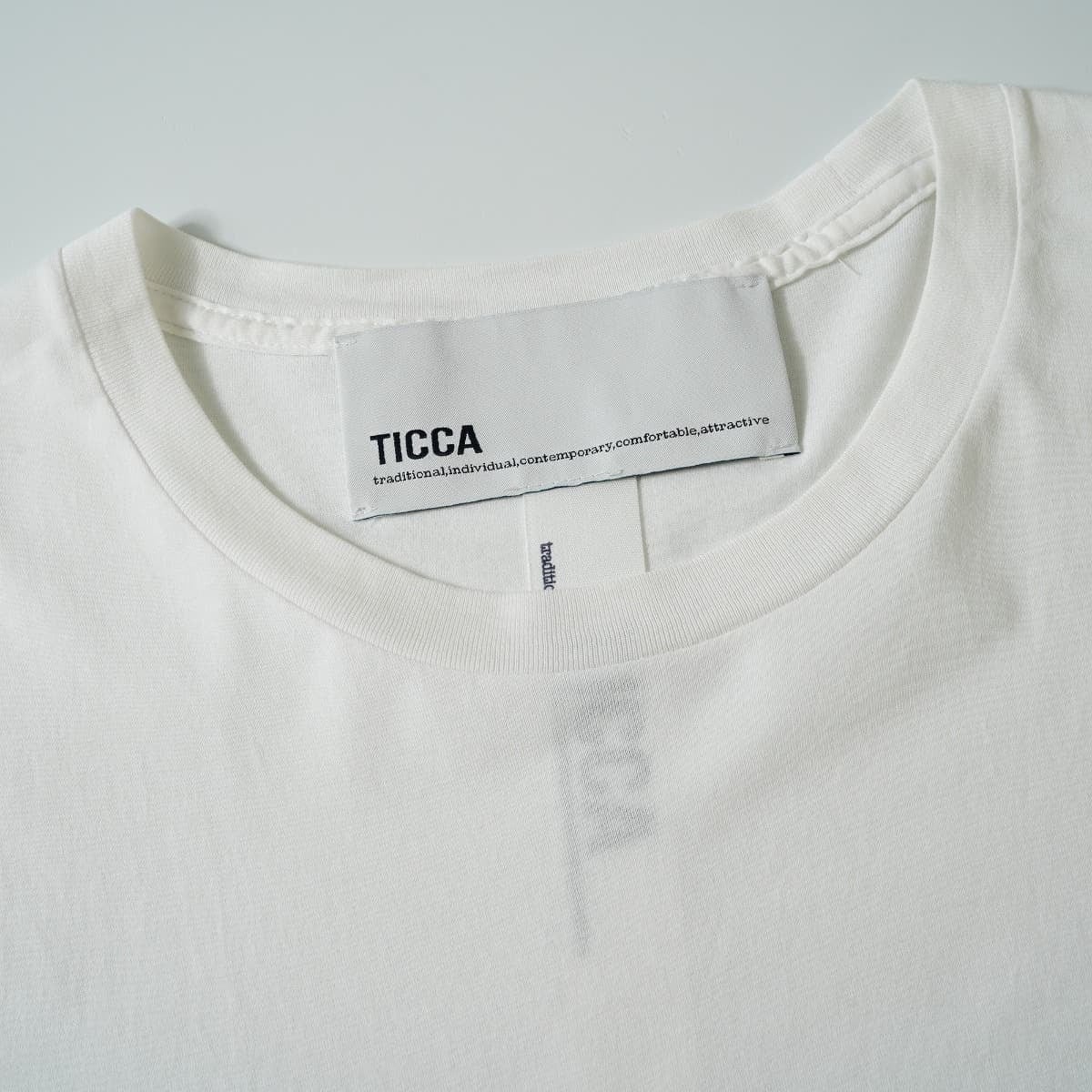 TICCA ティッカ ルージュヴィフラクレ別注 ロゴTシャツ vacancier