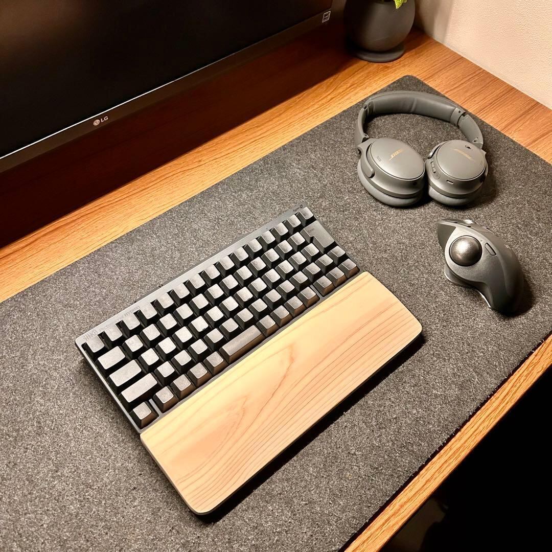 HHKB パームレスト REALFORCEコンパクトサイズ対応 キーボード | 木と