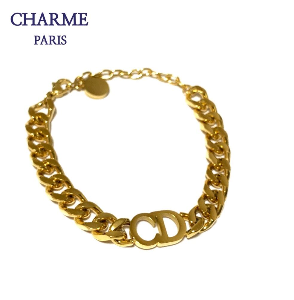 18k plating metal chain bracelet