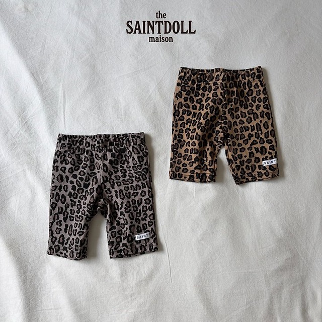 【取寄】saint doll｜roar half pants｜ガオー5分丈パンツ｜S-JL｜kids&jr｜26 autumn
