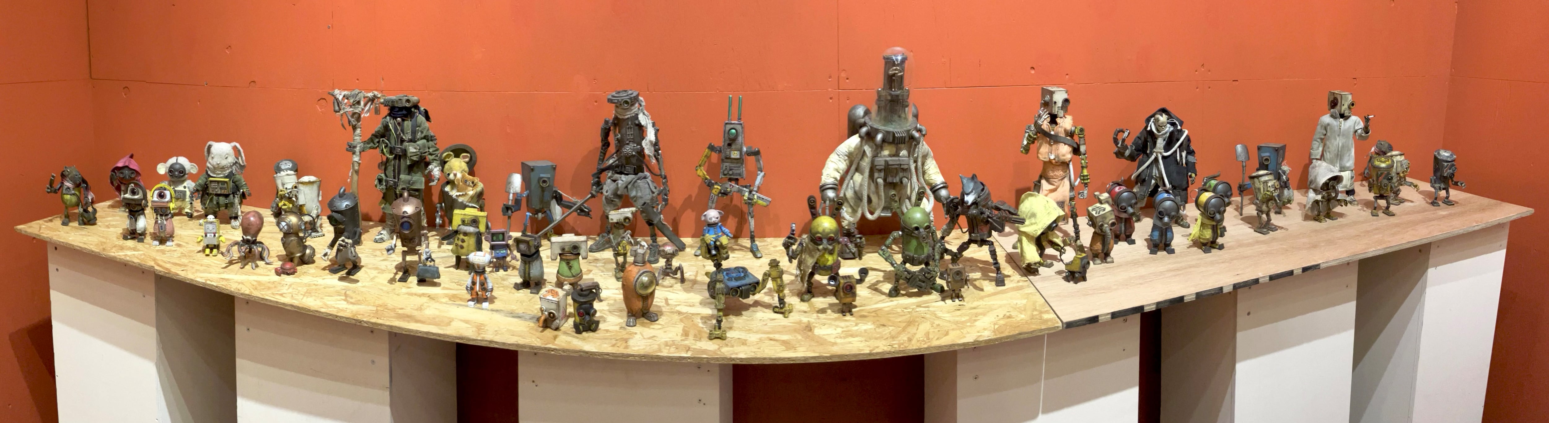 CHIKA TOYS 近廣雄一】 コロボム青(塗装済み完成品) | HOW HOUSE