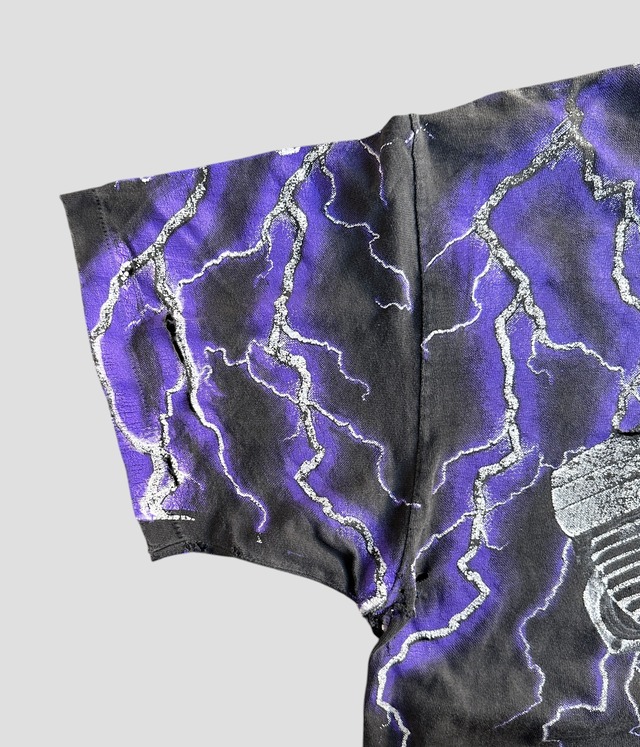 -HARLEY-DAVIDSON- Vintage 90s L Thunder & Lightning T-shirt