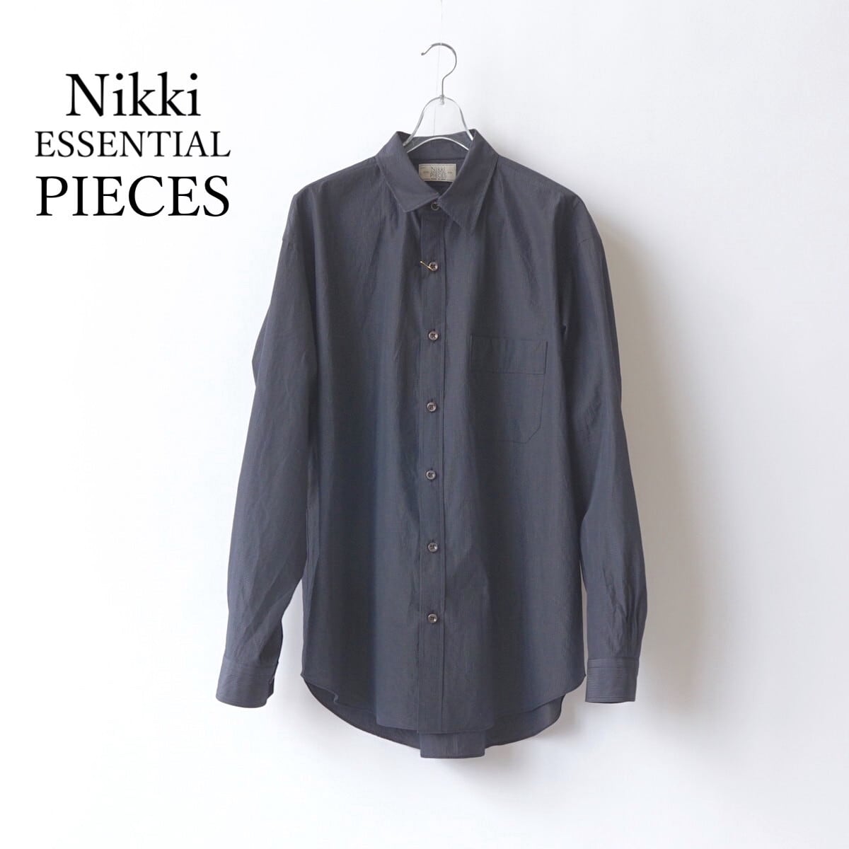 Nikki ESSENTIAL PIECES/ニッキエッセンシャルピーシーズ・COTTON SILK