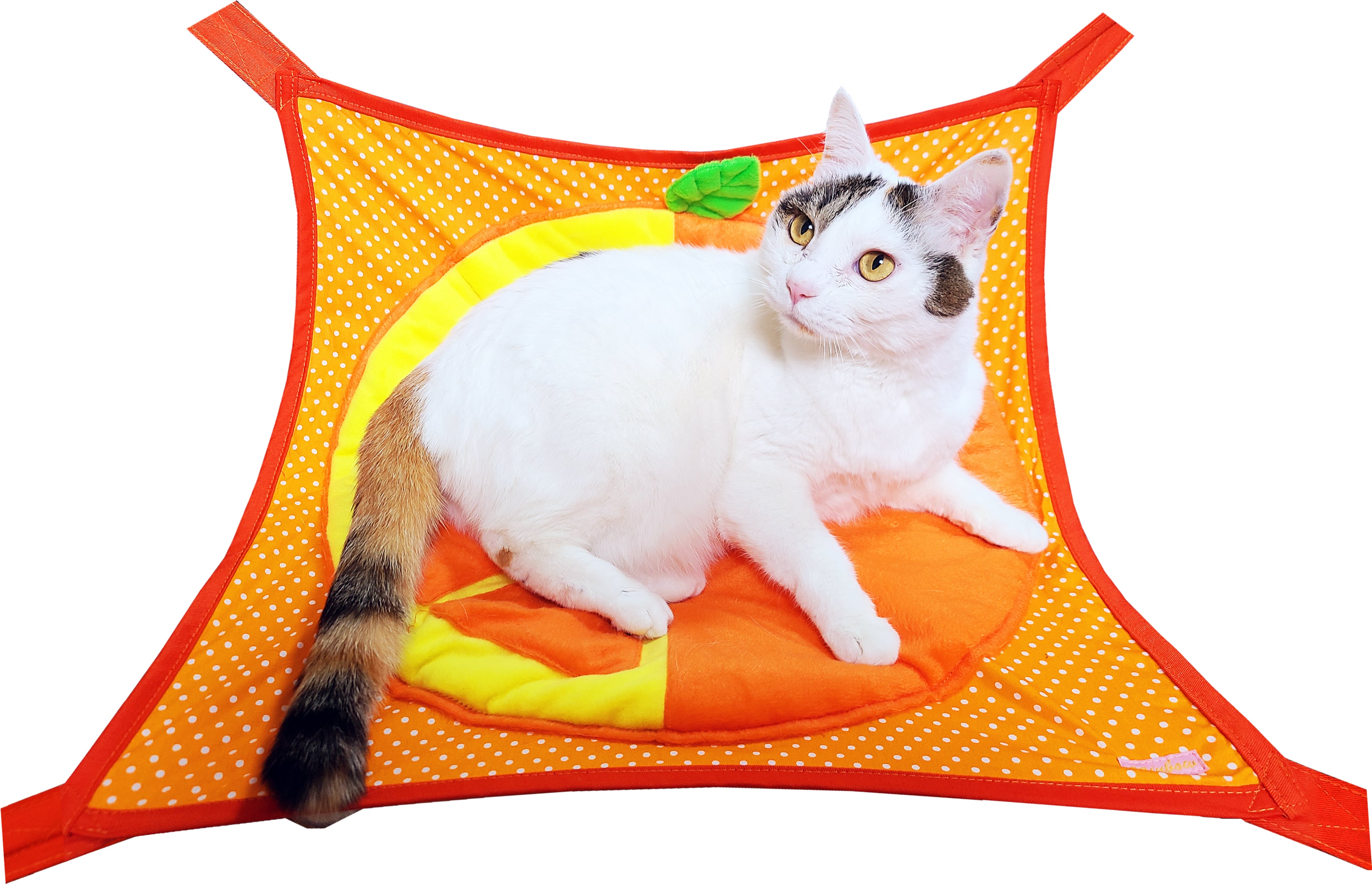 【キャトハンモック】猫のハンモックフルーツ　りんご/オレンジ