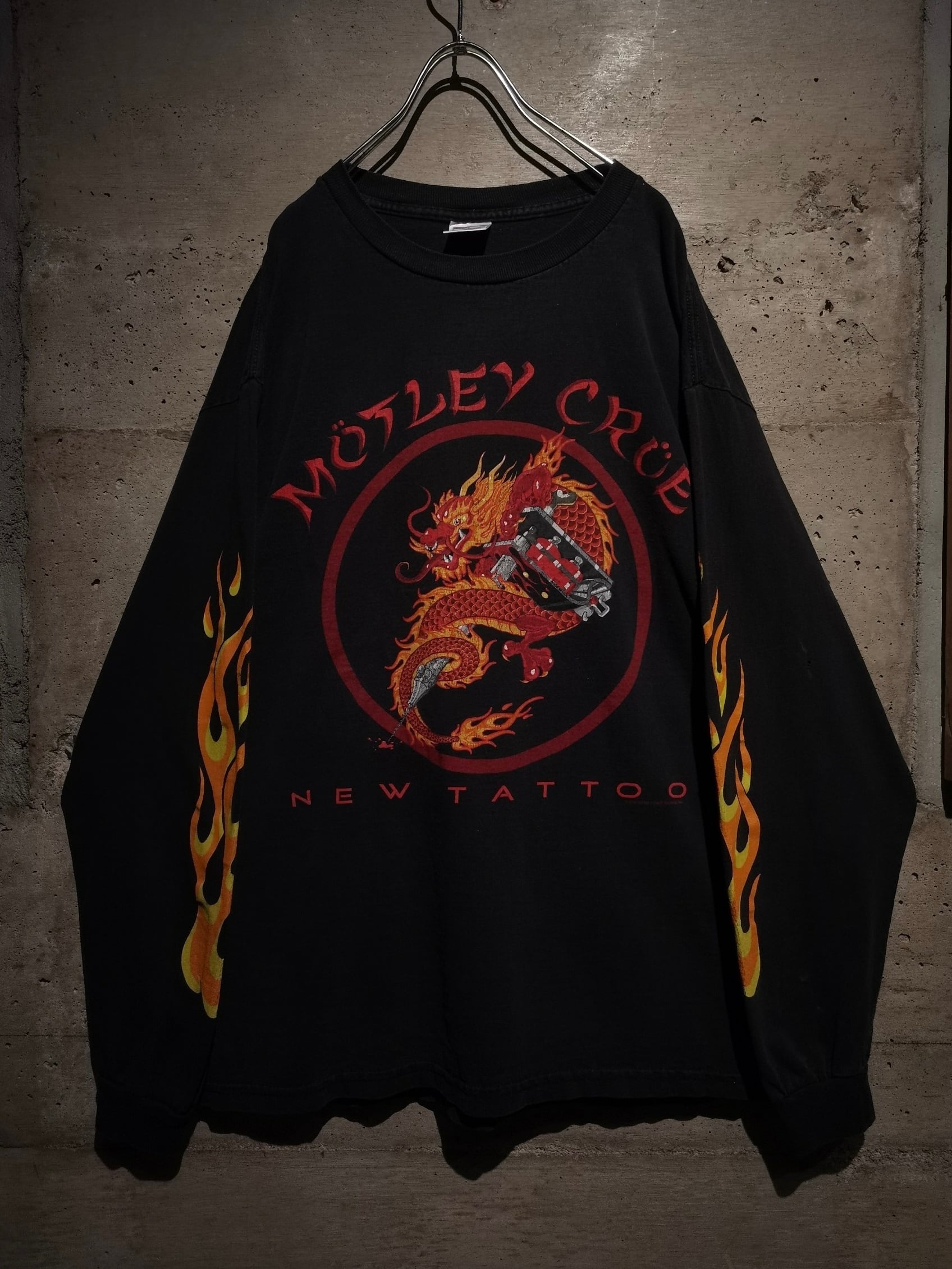 Caka】”Motley Crue“ 00's New Tattoo L/S T-Shirt | Caka(カカ