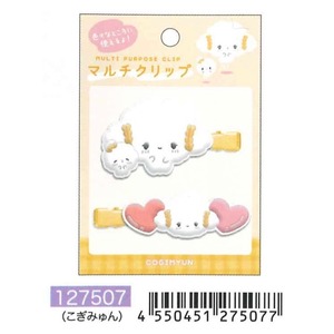 PVCラバー素材　ヘアクリップ　サンリオ　ドラえもん