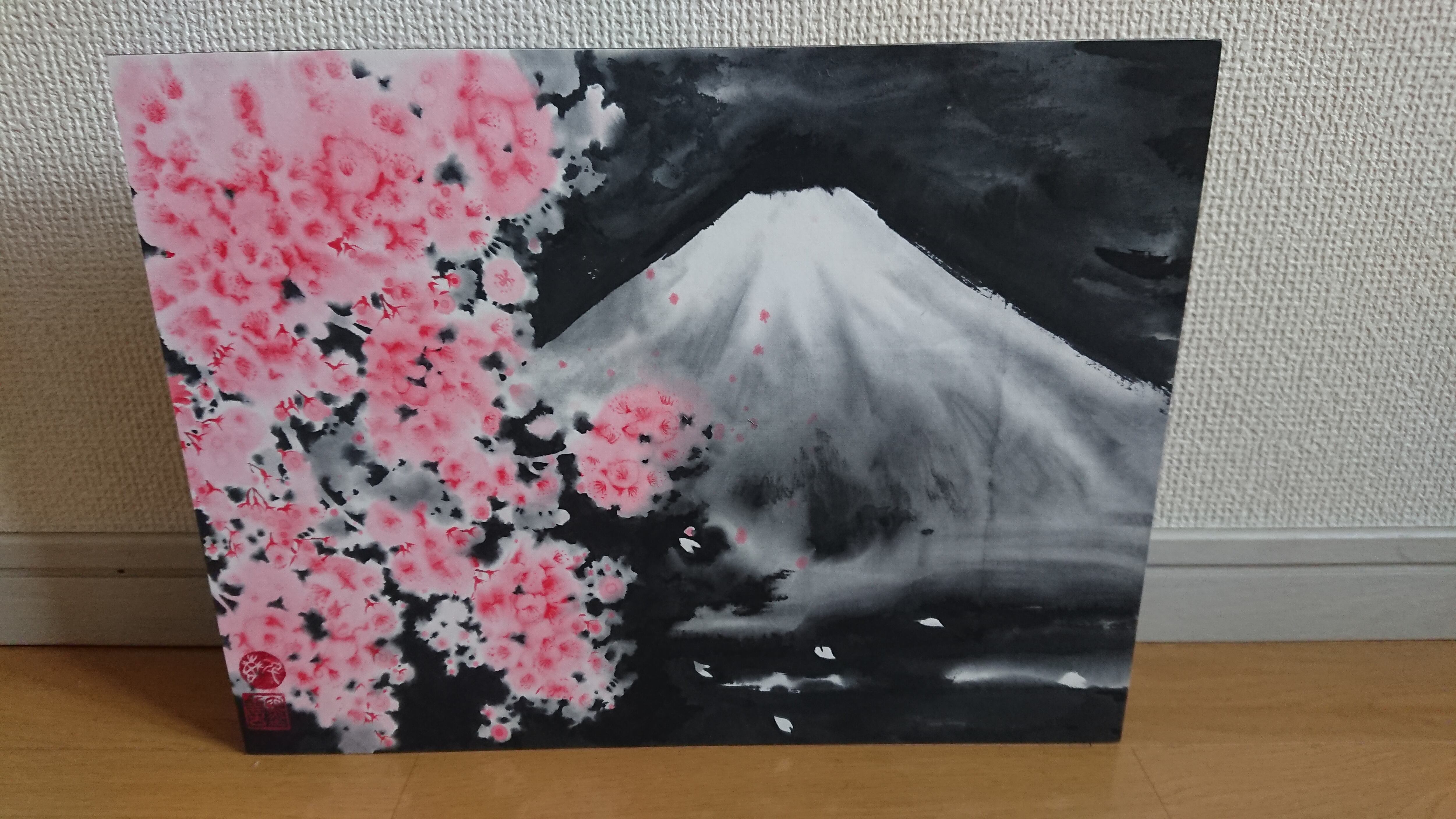 A-191/24】風景画 抽象画 夜空 絵画 キャンバス 真作 インテリア 作品