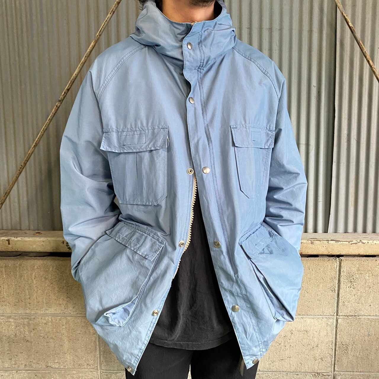 70年代 白タグ WOOLRICH ウールリッチ マップポケット 60/40クロス 
