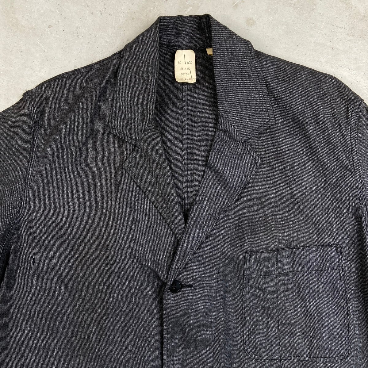 DEAD STOCK NOS 50年代 ブラックシャンブレー 黒シャン フレンチワーク