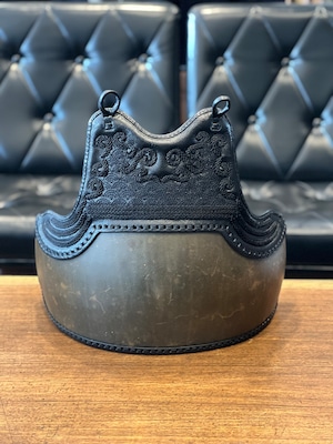 【胸Lサイズ身長165〜175cm】『3字S波千鳥胸』日本製 竹胴 紺色 生地胴