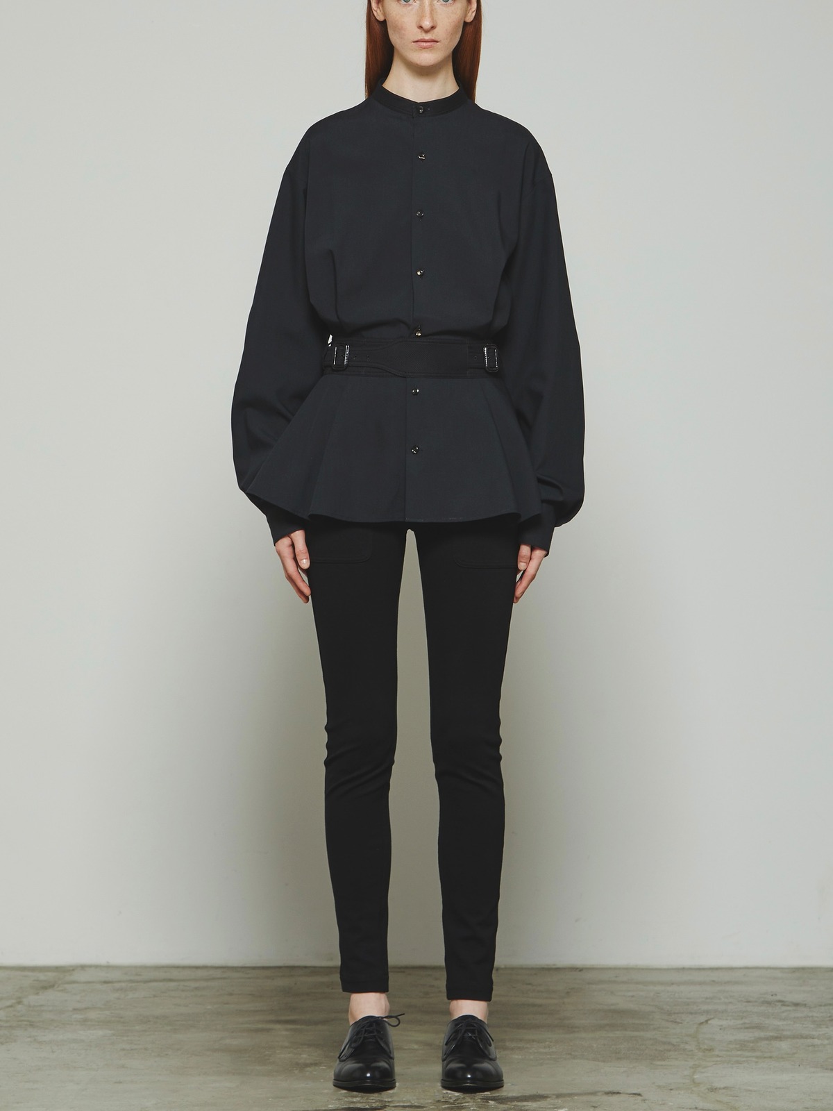 THE RERACS / GURKHA SHIRT -DARK NAVY- | LA VILLA ROUGE