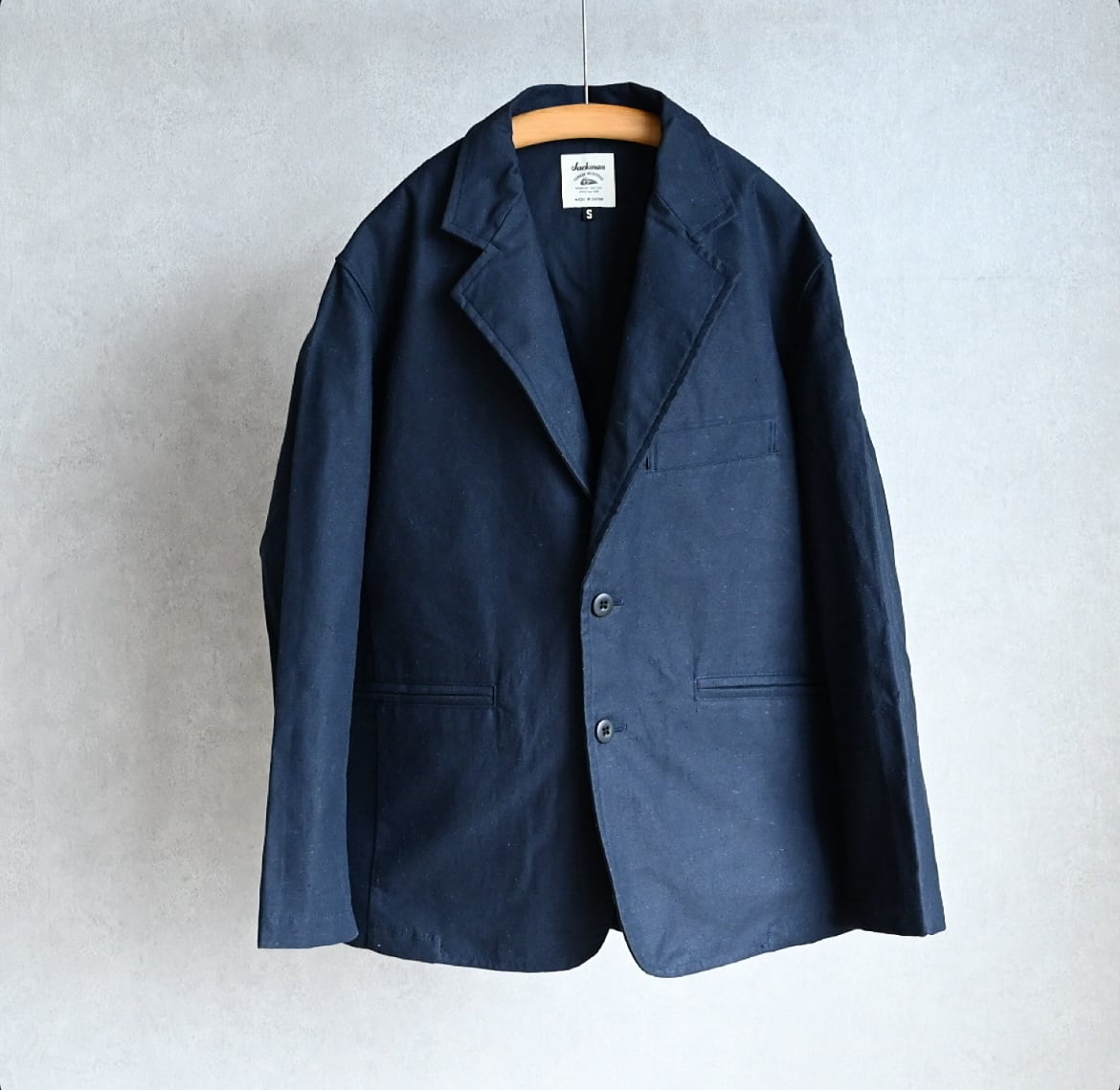 Jackman】BACK NEP TAILORED JACKET ジャックマン バックネップ Jackman】BACK NEP TAILORED JACKET ジャックマン バックネップ
