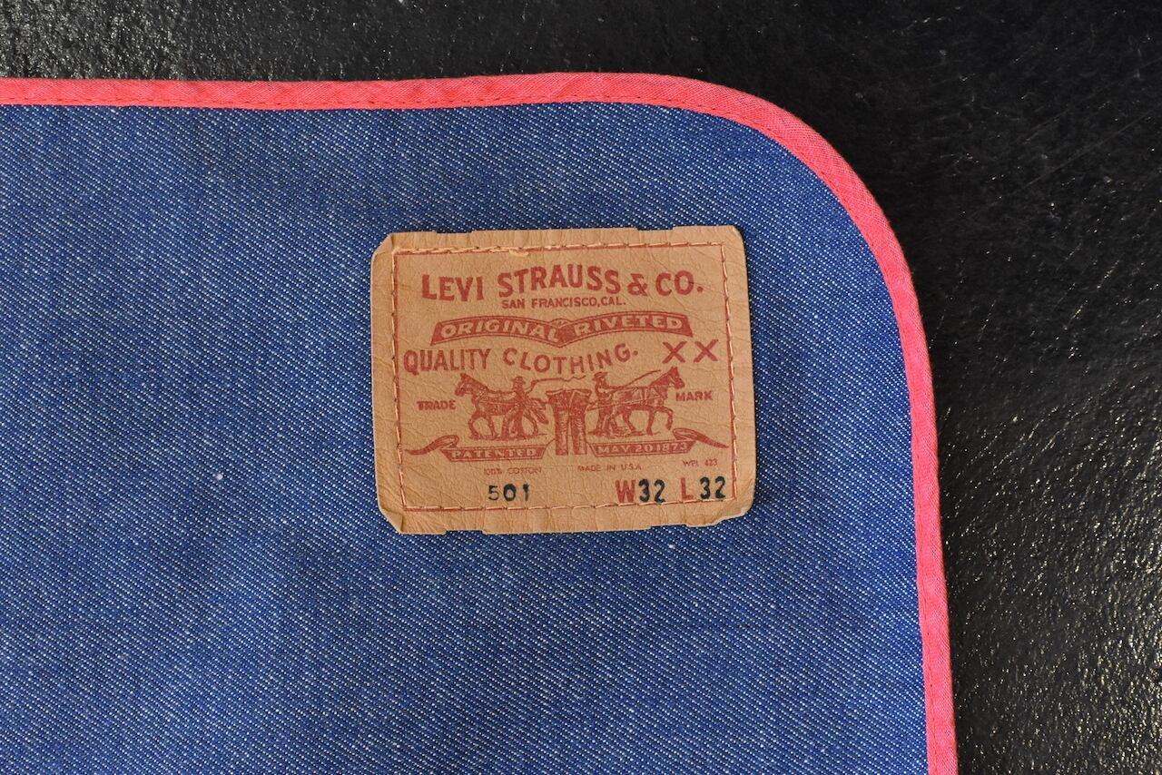 Levi's リーバイス デニム ランチョンマット ビンテージ 501 #5